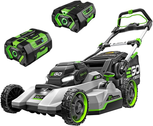 EGO POWER+ LM2135SP 56V Self-Propelled Cordless Lawn Mower, 7.5Ah + 5.0Ah Batteries, Charger Included