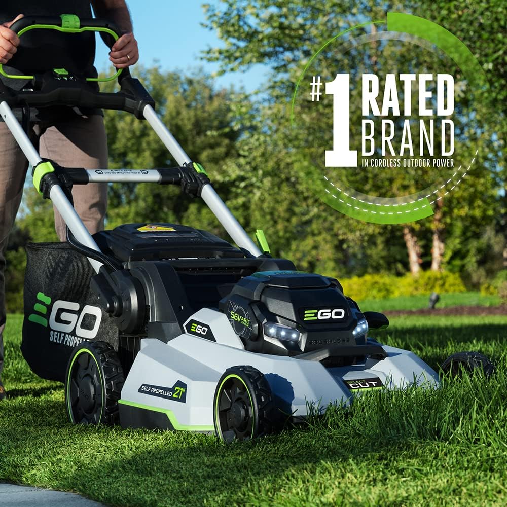 EGO POWER+ LM2135SP 56V Self-Propelled Cordless Lawn Mower, Select Cut & Touch Drive, 7.5Ah Battery & Charger
