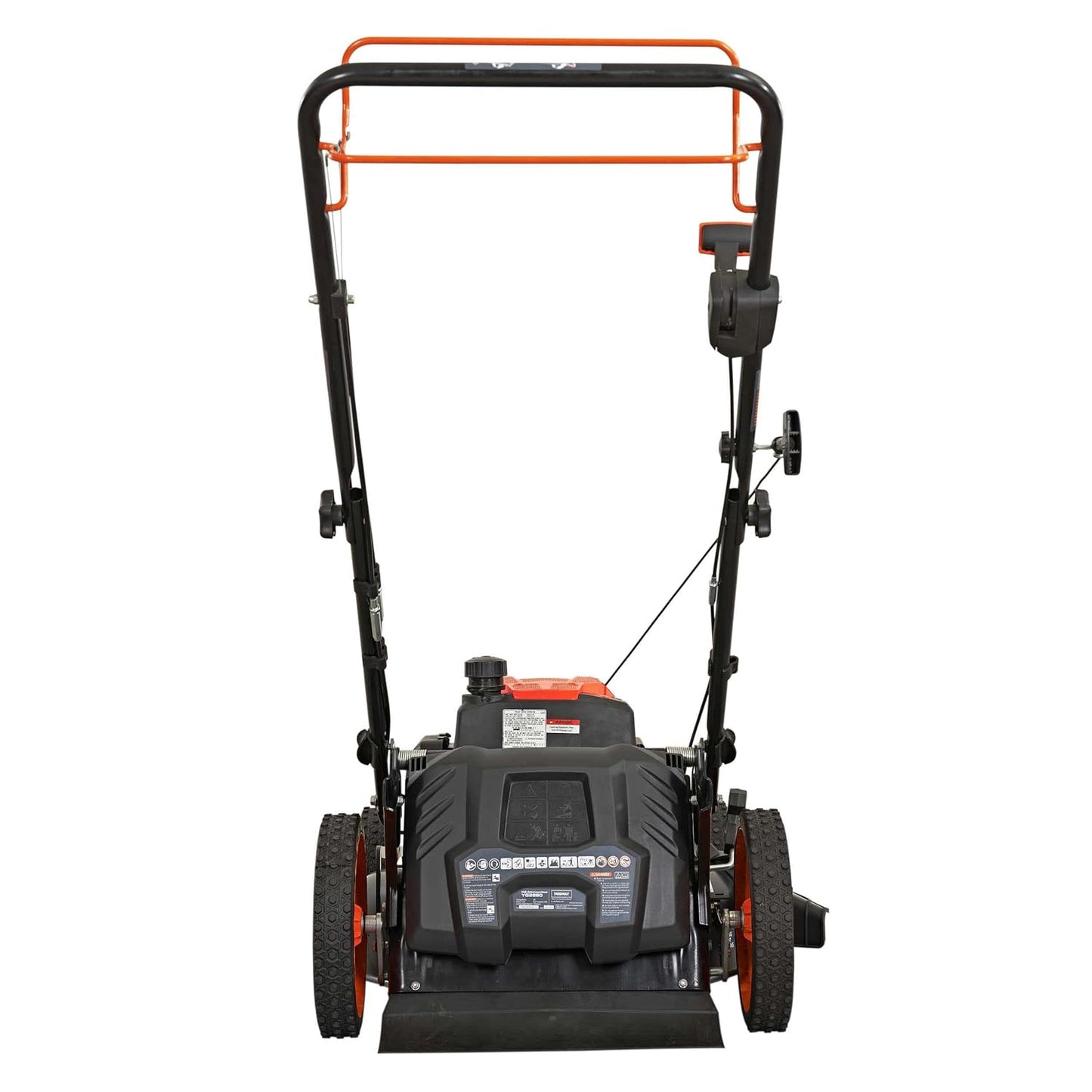 YARDMAX 22" 201cc Self-Propelled Gas Lawn Mower, 6-Speed CVT High Wheel 3-in-1 (YG2860)