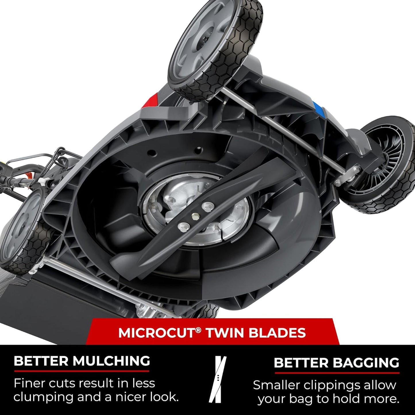 Honda HRX-BE 21" Battery Self-Propelled Lawn Mower, Dual Battery Bays, 2.2 Bushel Grass Bag